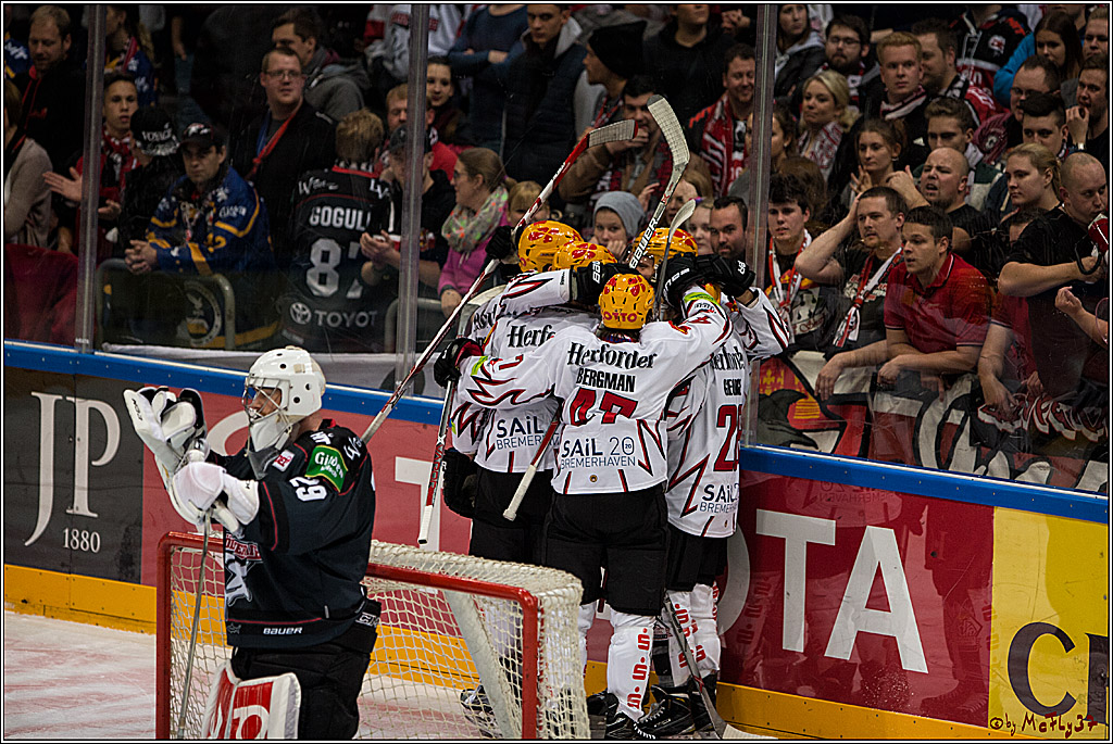 Koelner Haie - Pinguins Bremerhaven, 25.10.2016